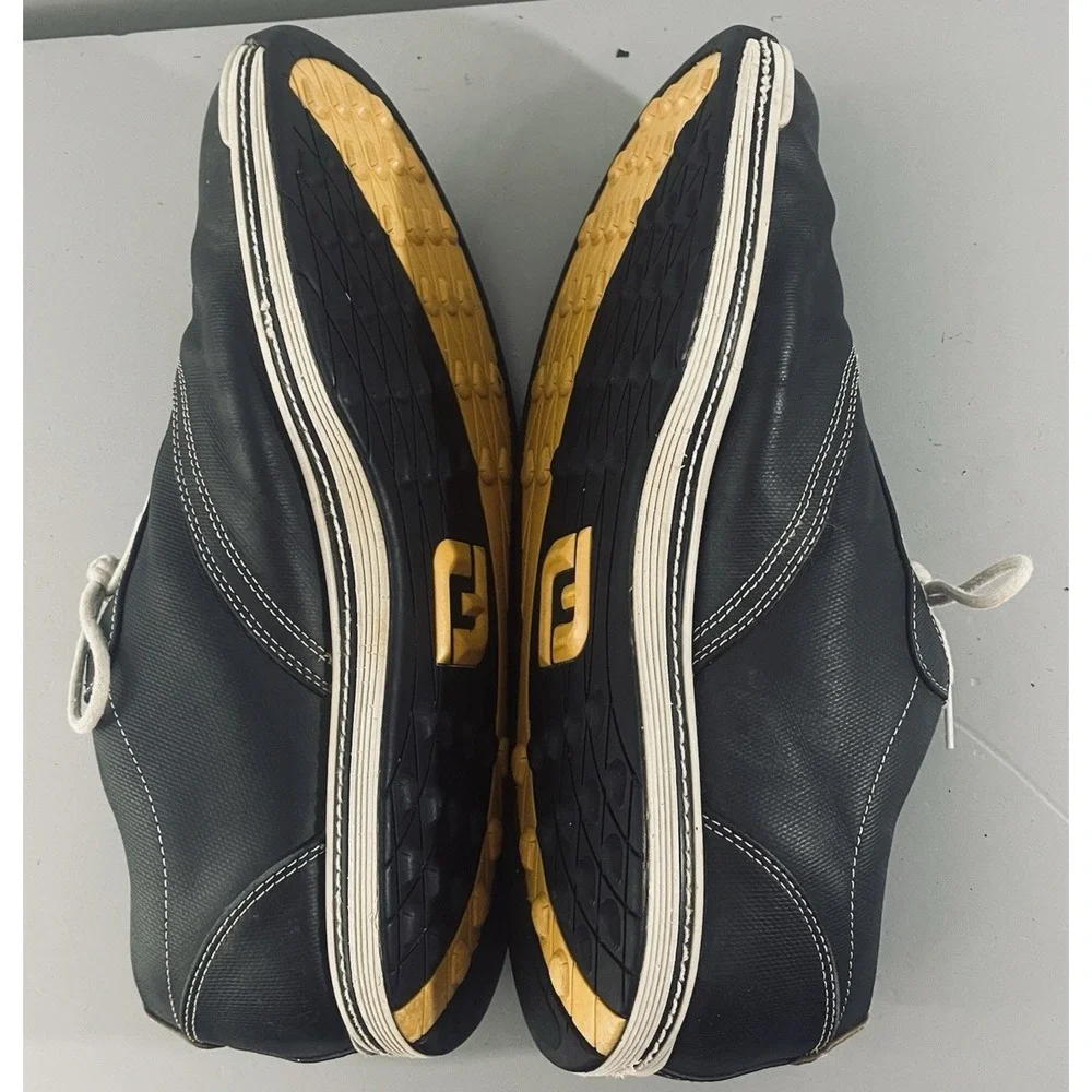FootJoy Golf‎ Shoes Men's 11.5W Black Contour Series Spikeless Sneakers 54263